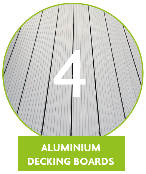 Fire Resistant Aluminium Balcony Decking