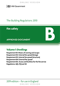 Approved Document Fire Safety Volume 1 