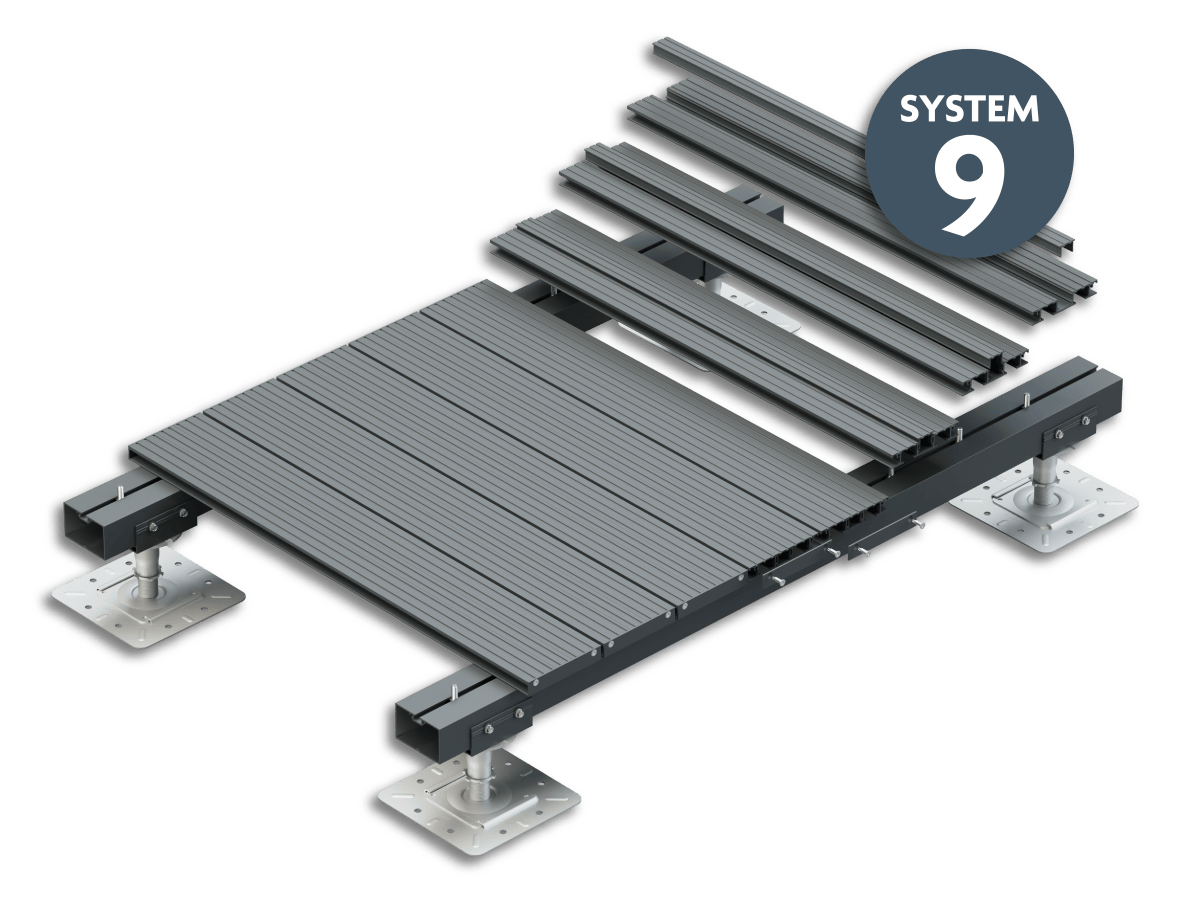 Non Combustible Decking Systems by AliDeck